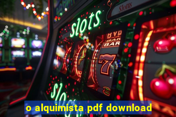 o alquimista pdf download